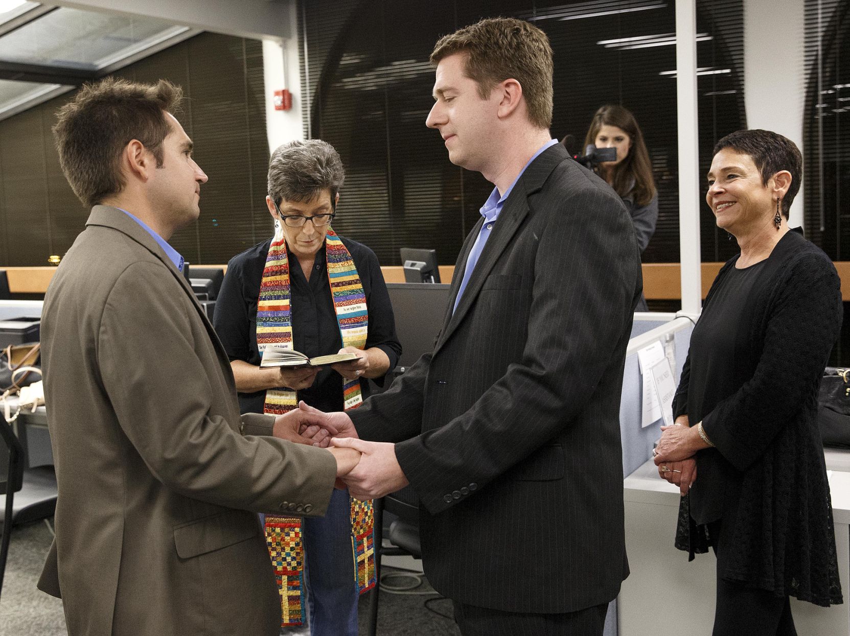 First same-sex weddings in Greensboro